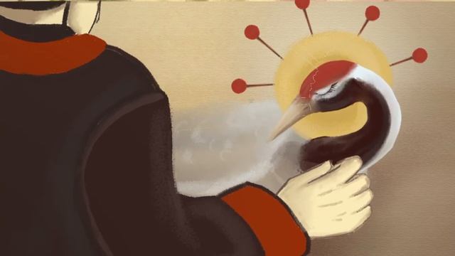 О-Цуру - журавль оборотень\анимация/ смотреть онлайн