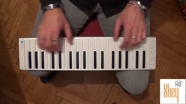 Testing CME Xkey AIR 37 wireless keyboard смотреть онлайн