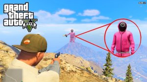 Я Нашел ИГРА В КАЛЬМАРА РАБОТНИК в ГТА 5 / GTA 5 Squid Game Worker