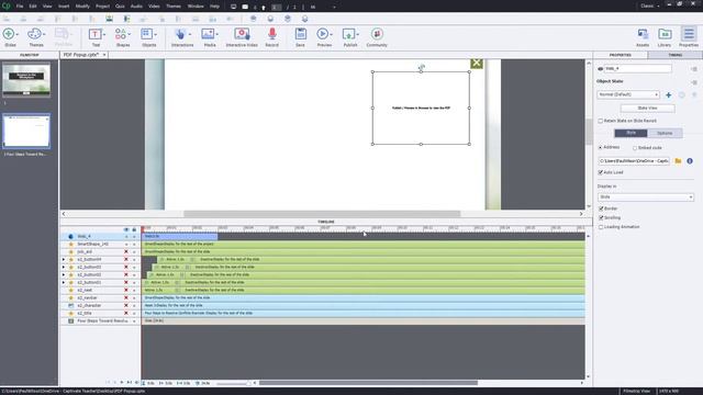 Add a PDF as a Popup In Your Adobe Captivate Project смотреть онлайн