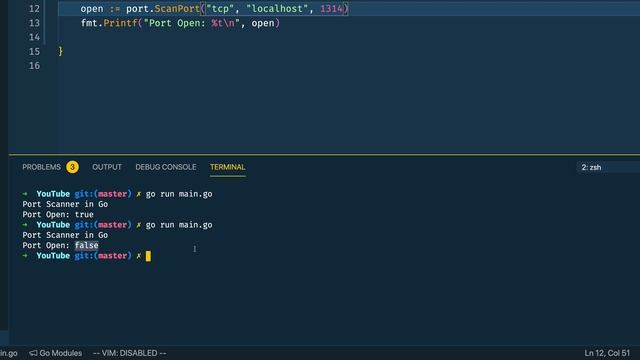 Security in Go - Building a Port Scanner смотреть онлайн