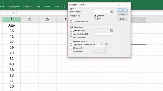 Descriptive Statistics in Excel Mean, Median, Mode, Std. Deviation,... смотреть онлайн