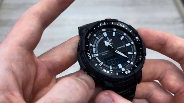 ДЕЙСТВУЕТ ПОЧТИ ДЛЯ ВСЕХ CASIO! / СИНХРОНИЗАЦИЯ СТРЕЛОК И ЭЛЕКТРОННОГО ВРЕМЕНИ