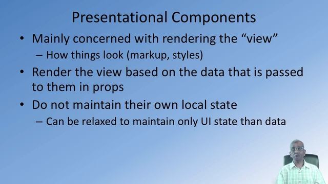Presentational and Container Components - Front-End Web Development with React смотреть онлайн