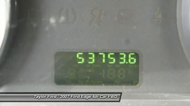 2007 FORD EDGE Taylor, MI U20193 смотреть онлайн