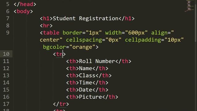 HTML Lecture No 05 (Table) смотреть онлайн
