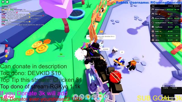 🔴PLS DONATE RAISING STREAM (ROBLOX LIVE)🔴 смотреть онлайн