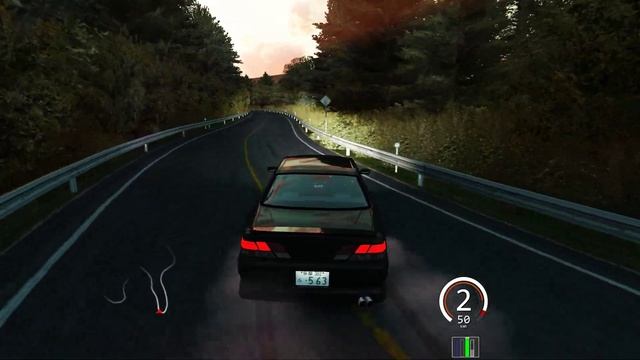 TOYOTA CRESTA SUNSET DRIFT смотреть онлайн