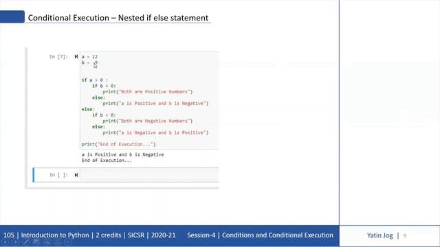 Python - Conditions and Conditional Execution смотреть онлайн