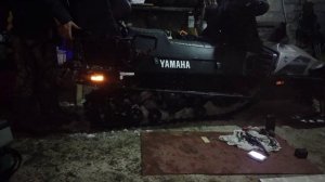 VK 540-IV, просела подвеска снегохода, в чем причина?