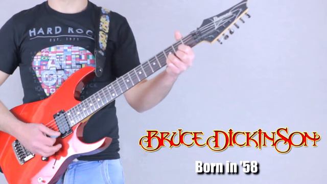 BRUCE DICKINSON - BORN IN '58 (GUITAR MAIN RIFF) смотреть онлайн