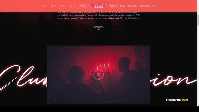 DJO - Night Club and DJ WordPress night life mp3 Saotome смотреть онлайн