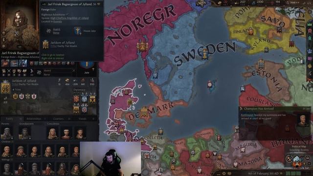 THE END OF A GREAT KING | Crusader Kings 3 | Making The High Kingdom Of North Sea Empire #6 смотреть онлайн