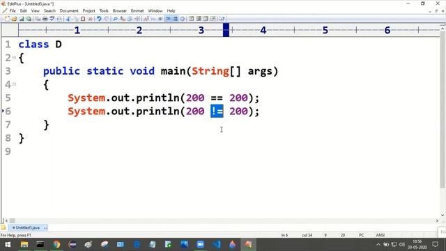 Core Java Basics - Fundamentals #7 | Whether we can able to perform boolean operations inside SOP смотреть онлайн