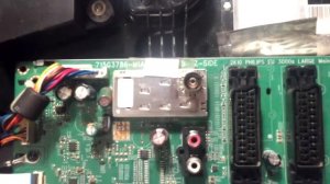 Ремонт телевизора PHILIPS  32pfl3605/60 (шасси TPM 4.1 E) Нет изображения,  подсветка есть.