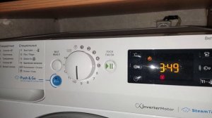 Старт стирки, хлопок 40 1200/ стирка цветного/indesit bwse81293x