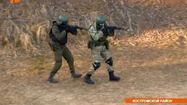 ТК "Русь" Костромской ОМОН на полевом выходе смотреть онлайн
