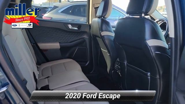 Certified 2020 Ford Escape SEL, Lumberton, NJ LUA21280 смотреть онлайн