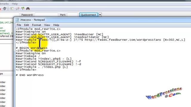 Edit .htaccess file using FileZilla: Redirect WordPress Feed To FeedBurner смотреть онлайн