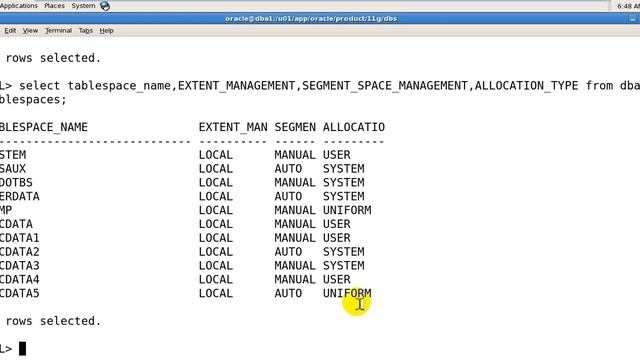 Oracle DBA Training:4 Tablespace Management (Part-2) смотреть онлайн
