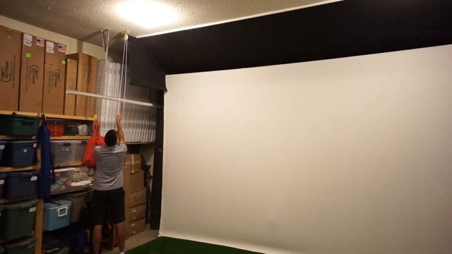 NEW! Stealth Premium Quick Put-Away Golf Simulator Studio - 3-Minute Roll-Away смотреть онлайн