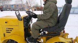 самодельный минитрактор переломка 4х4