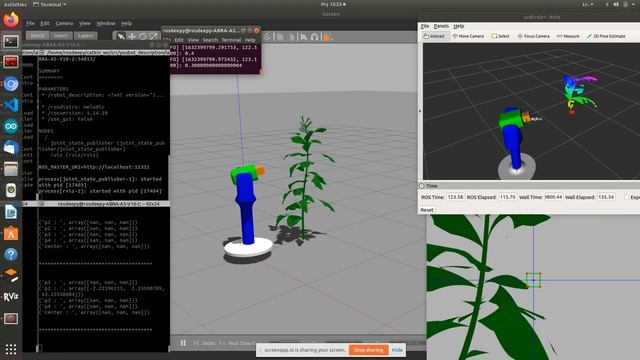 point cloud data visualization using depth camera in gazebo simulation смотреть онлайн