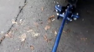 Первый раз меняю колеса на Соболе (Газель) с подкатным домкратом STELS