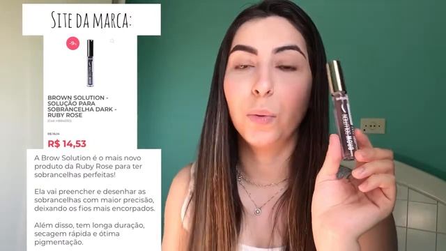 BROWN SOLUTION (solução) X BEST BROWN (pomada) - COMPARATIVO RUBY ROSE смотреть онлайн