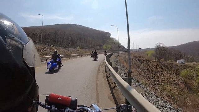 Карантинные покатушки Darkroadspirits в честь открытия мото сезона 2020! г. Владивосток смотреть онлайн