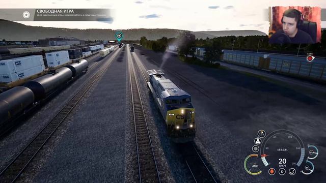 Очень мощный симулятор поезда! - Train Sim World: CSX Heavy Haul