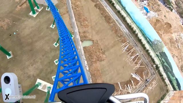 Hyper Coaster 4K Front Seat POV - Land of Legends смотреть онлайн