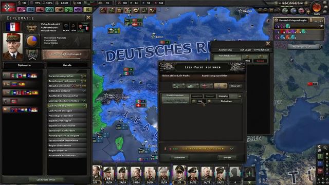 Hearts of Iron 4: Man the Guns - Deutsches Reich # 007 | Gameplay German смотреть онлайн