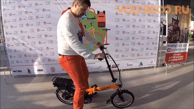 Новинки Велопарк 2019: Электровелосипед Elbike Pobeda 2019 складной Обзор Voltreco.ru