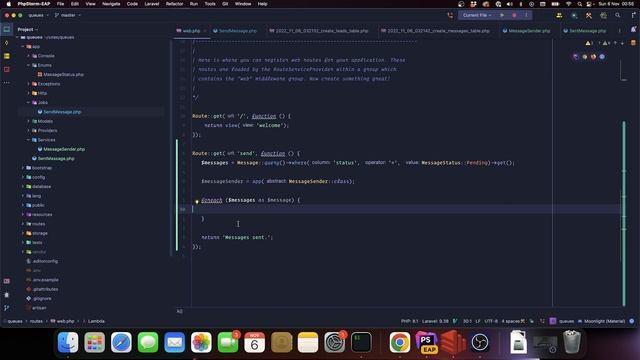 Laravel Queues Lesson 1 - Understanding queues and workers and manipulating the queue смотреть онлайн