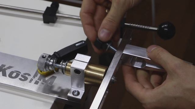 Сборка точилки для ножей KosiM с поворотным механизмом