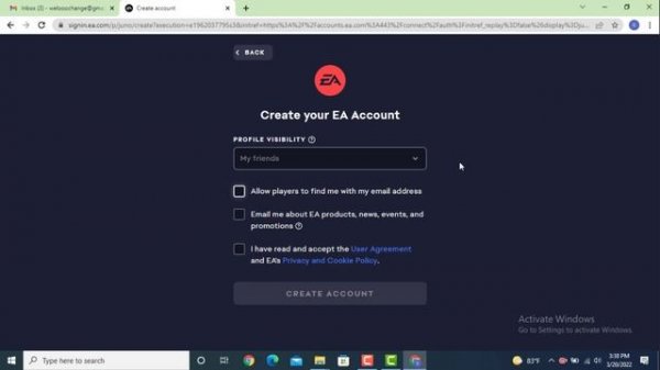 How to Create EA or Electronic Arts Account