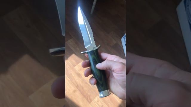 НОВИНКА ТАКТИЧЕСКИЙ НОЖ ЗАСЛОН из стали Элмакс рукоять микарта нож для охоты рыбалки туризма смотреть онлайн