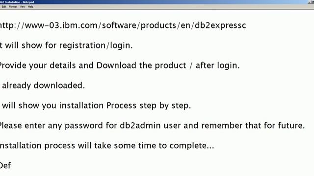Informatica Administration Training Tutorial 1d: Download and Installation of DB2 смотреть онлайн