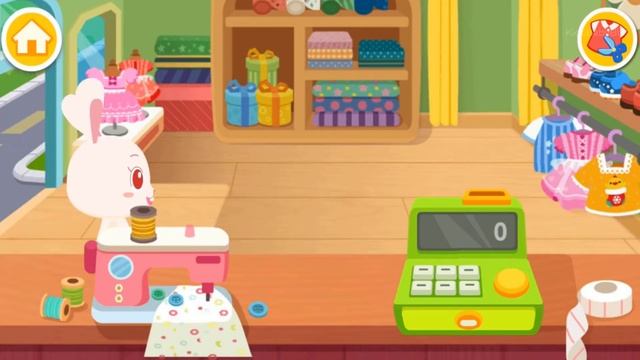 Baby Panda's Fashion Dress Up Game | Design & Learn How To Make Clothes | Babybus Game Video смотреть онлайн