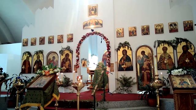 LIVE: Литургия - День Святаго Духа смотреть онлайн