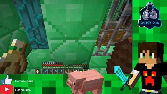 Карта Зевса l 500 дней minecraft l Andrew Play смотреть онлайн