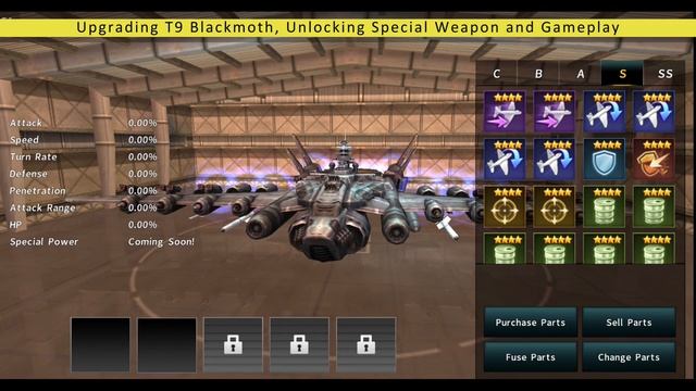 Gunship Battle Upgrading T9 Blackmoth and Gameplay смотреть онлайн
