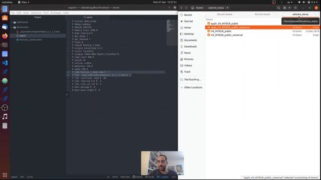 How-to Video: Run Code_Aster from ASTK or from Terminal смотреть онлайн