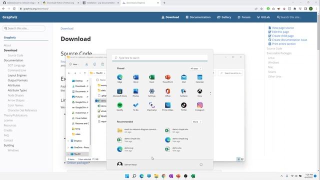 Create Network Diagrams Using Excel смотреть онлайн