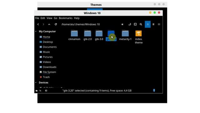 Linux Mint Cinnamon Themes and Icons beyond the default смотреть онлайн