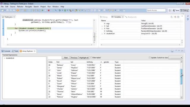 Eclipse Array Explorer смотреть онлайн