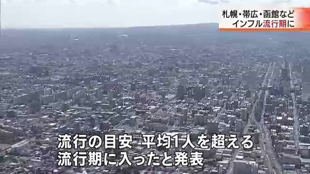 札幌市でインフルエンザ流行期入り　北海道 смотреть онлайн