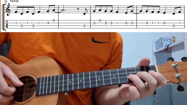 I Ain't Worried (OneRepublic) - Easy Beginner Ukulele Tabs With Playthrough Tutorial Lesson смотреть онлайн