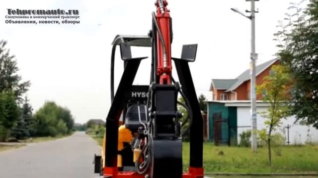 Мини экскаватор прицепной смотреть онлайн